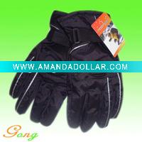 100%Polyester taslon ski glove