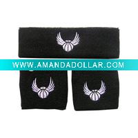 wristband and headband