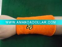 Wholesale fashionable cotton wristband,embroidery wristband