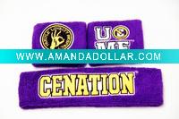 wristband ,cotton wristband ,embroidery wristband and headband