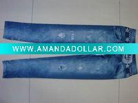 Wholesale printed jeans