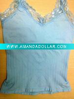 Lady's lace camisole tops