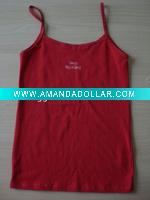 Red color ladies top
