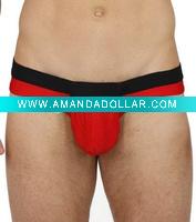 Wholesale High quality hot sale sexy cotton male underwear thongs