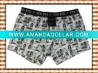 Wholesale MB13# cotton mens boxer stock