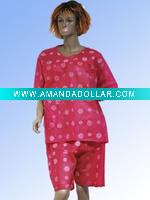 Disposable nonwoven pajamas