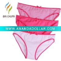 Wholesale women's briefs 95%cotton 5%spandex
