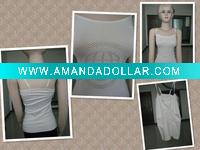 Wholesale seamless tank top,lady tank top