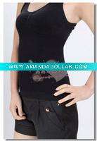 Wholesale seamless tank top,lady tank top