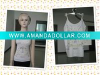 seamless tank top,lady tank top