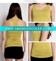 Wholesale seamless tank top,lady tank top