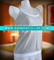 seamless tank top,lady tank top