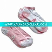 Wholesale men women organic cotton sports terry socks
