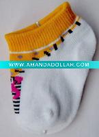 Wholesale 100%cotton baby knitted socks