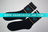 men's full terry cotton socks