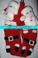 Wholesale Knitted Christmas sock