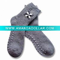 Wholesale women full terry angora socks thermal socks