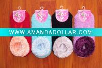 microfiber floor socks