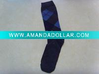 Wholesale men's cotton dress socks