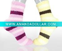 Wholesale women fashion cozy sock