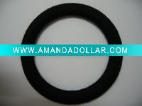 Round fabric covered buckles