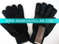 knitted gloves