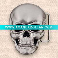 Wholesale skull belt buckle
