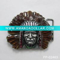 Wholesale Pewter finish belt buckle