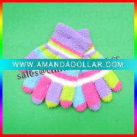 multicolor microfiber gloves