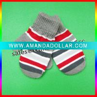 100% acrylic knitted gloves