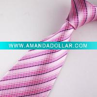 men's 100% polyester neck tie