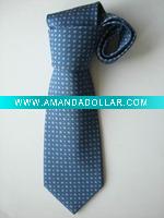 Wholesale fashion stripe polyester necktie