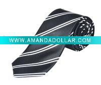 Men's 100% polyester necktie