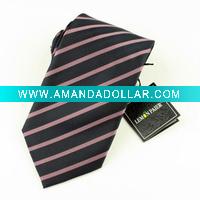 men's 100% polyester neck tie