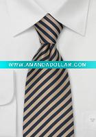 Wholesale striped silk tie in stock