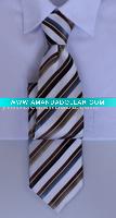 Wholesale Striped Polyester Tie
