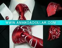 Wholesale Fashion Red Necktie