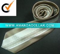 Wholesale Silk Like Bordered Polyester Tie