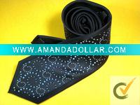 Silk Like Bordered Fancy Men's Ties