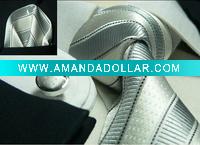 Stripe Necktie for spring and summer