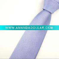 Solid Polyester Necktie