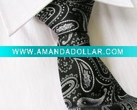 100% Microfiber Woven Necktie