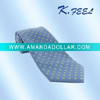 Wholesale Fashion design men's 100% silk necktie manufacturers