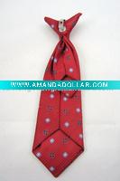 100% Polyester Clip Necktie