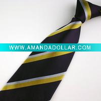 men's 100% polyester neck tie