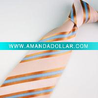 men's 100% polyester neck tie