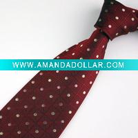 men's 100% polyester neck tie