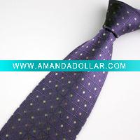 men's 100% polyester neck tie