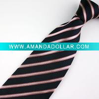 men's 100% polyester neck tie