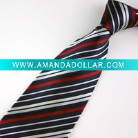men's 100% polyester neck tie